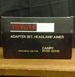 Nos Genuine Toyota Camry Adapter Set Headlamp Aimer 81109-32010. Fixed Price $35.00.