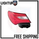 Taillight Lamp Driver Side (left Only) For 11-14 Chrysler 200 Sedan. Fixed Price $140.26.