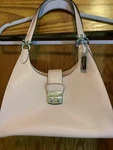 Coach Avery Crossgrain Leather Light Pink Shoulder BAG.(F37606). Fixed Price $125.00.