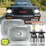Pair 7X6" 5X7" Halo Led Headlights Hi/lo Drl Fit 82-93 Chevy C10 C20 C4 Gmc S15. Fixed Price $58.79.