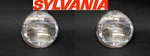 2 Sealed Beam Headlights (halogen) High (5 3/4) For Bmw - Osram Sylvania. Fixed Price $43.49.