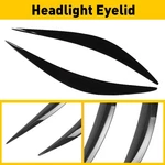 For Infiniti Q50 14-21 High Quality Gloosy Black Headlight Eyelid Eyebrow Cover. Fixed Price $19.99.