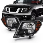 For Nissan Frontier 2009-2021 Truck Headlight Halogen Black Housing Left+right. Fixed Price $74.09.