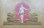 Vintage Art Deco Egyptian Revival Jewelry Box Nude Lady Griffin Vanity. Fixed Price $24.99.