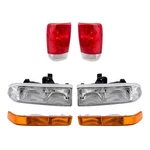 6 Piece Set Of Headlights, Park Signal & Tail For 1998-2005 Blazer. Fixed Price $128.70.