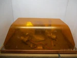 Amber Code 3 Pse Public Safety Equipment Force 4 Lp Beacon Light W/ Mount Works. Fixed Price $150.00.