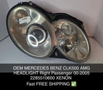 Oem Mercedes Benz CLK500 Amg Headlight Right Passenger 00-2005 2285510600 Xenon. Fixed Price $287.00.