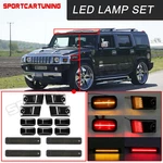 14X Smoked Led Roof Cab Clearance Light Side Marker Lamp For 2003-2009 Hummer H2. Fixed Price $149.39.