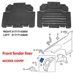 For Bmw E82 E88 E90 E91 Front Right Left Fender Liner Access Cover # 51717143849. Fixed Price $9.95.