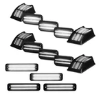 14PCS For 2005-09 H2 SUT/2003-09 Hummer Cab Roof Led Marker Lights Kit White. Fixed Price $129.99.