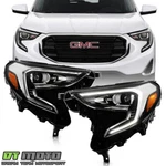 For 2018-2021 Gmc Terrain Hid/xenon Led Drl Projector Headlights Headlamps Pair. Fixed Price $259.99.