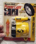 Electro-tek #10716 12 Volt Magnetic Mount Power Light Foot Cord New Unopened. Fixed Price $8.41.