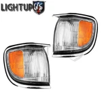 Chrome Corner Turn Signal Lights For 1996-99 Nissan Pathfinder Left Right Pair. Fixed Price $91.30.