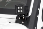 Rough Country Lower Windshield Light Brackets For 07-18 Jeep Wrangler Jk 70044. Fixed Price $29.95.