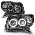 Anzo Projector Headlights Black W / Halo Fits 2006-2009 Toyota 4RUNNER 111320. Fixed Price $366.31.