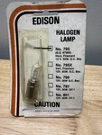 Edison 50W Halogen Lamp/bulb No. 795 (g.e. #7695). Fixed Price $10.50.