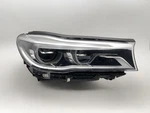 2016-19 Bmw 750I Right Led Adaptive Headlight W/halo Design Awd 72K Xdrive 64855. Fixed Price $1740.00.