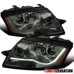 Fit 1999-2006 Audi Tt Smoke Led Tube Projector Headlights Lamps Left+right 99-06. Fixed Price $250.03.
