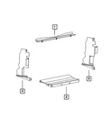Genuine Mopar Radiator Lower Seal 68381779AA. Fixed Price $35.65.