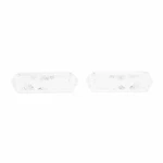 New Pair Of Clear Parking Light Lens Trim Parts Fits 1963 Bel A2438C. Fixed Price $67.83.