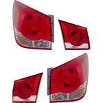 Tail Light For 2011-2015 Chevrolet Cruze Kit Left And Right Inner Outer. Fixed Price $170.03.