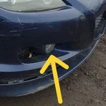Mazda RX-8, 2004, 2005, 2006, 2007, 2008, Right Pass. Fog Light, Bumper Mounted. Fixed Price $38.00.