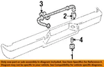 Gm Oem 88-00 Blazer Rear Lamps-license Retainer 16503699. Fixed Price $36.63.
