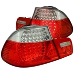 Anzo 321105 Led Tail Lamp For 2001-2006 Bmw M3 Left & Right Red Chrome Housing. Fixed Price $308.25.
