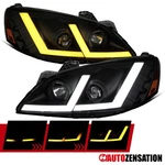 Fit 2005-2010 Pontiac G6 Smoke Projector Headlights Switchback Led Sequential. Fixed Price $244.39.