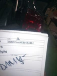 Passenger Right Tail Light Fits 05-07 Sts 686005. Fixed Price $140.39.