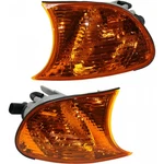 For 2000 Bmw 328CI Turn Signal Light Driver And Passenger Side Pair Amber Lens. Fixed Price $31.88.