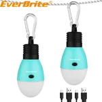 Everbrite 2PACK Rechargeable Camping Led Bulb Usb Tent 3 Lighting Mode. Fixed Price $19.99.