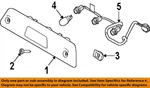 Ford Oem 10-14 F-150 Rear Lamps High Mounted Stop Lamp-wire Harness AL3Z13A625A. Fixed Price $26.25.