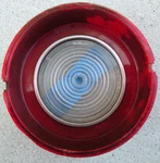 Cadillac Rear Bumper Marker Turn Light Lamp Lens Reflector Housing 1961 Oem. Fixed Price $35.00.