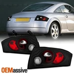 Fits 99-06 Quattro Turbo Sport Coupe Jdm Black Tail Brake Lights Lamps Pair. Fixed Price $124.99.