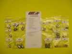 1957 Chevy Corvette 12 Volt Interior & Exterior Light Bulb Kit 22PCS. Fixed Price $16.99.