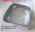Original 1967 Gm Pontiac Grand Prix Catalina Lower Headlight Bezel Trim- Lh. Fixed Price $60.00.