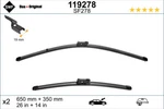 Swf 119278 Wiper Blade For Chevrolet,fiat,hyundai,kia,nissan,opel,vauxhall. Fixed Price $46.12.