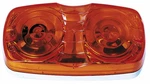 Pm V138A Amber Rectangular 2 Bulb Clearance Marker Light. Fixed Price $8.34.