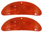 1955 Chevrolet Belair 210 150 Parking Light Lens Amber Pair. Fixed Price $20.95.