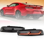 Smoked Led Tail Lights Rear Lamps W/sequential Signal Fits 16 17 18 Chevy Camaro. Fixed Price $279.99.