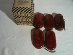 Vintage Dietz Red Oval Pigtail-type Clearance Marker Light 556. Fixed Price $126.99.