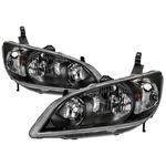 Spyder Auto 9042706 Headlights Fits 04-05 Civic. Fixed Price $133.12.