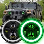 7" Inch Led Headlight Green Drl For Military Humvee M998 M923 M35A2 Hummer Truck. Fixed Price $52.88.