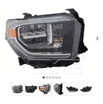 Passenger Headlight Leveling Power Led Fits 18-21 Tundra 1105236. Fixed Price $307.00.