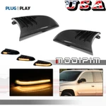 2X Smoked Amber Led Turn Signal Lights For Chevrolet Trailblazer Gmc Envoy Buick. Fixed Price $64.99.