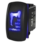 Led Rocker Switch Sexy Toggle On/off Utv Rzr Maverick X3 YXZ1000R Teryx Blue. Fixed Price $21.99.