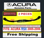 2005-2006 Acura Rsx Oem Tail Light Rear Bumper Brackets Clips Back Cover. Fixed Price $174.45.