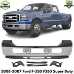 Front Bumper Chrome & Fog Lights Kit 2005-2007 Ford F-250 F-350 Super Duty. Fixed Price $580.00.