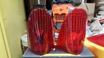 Packard 1955-56 Senior Tailight Lens Pair Nos. Fixed Price $350.00.